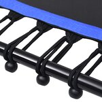 vidaXL Trampoline de fitness avec poignée 122 cm