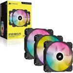 CORSAIR Ventilateur SP Series - SP120 RGB ELITE - 120mm RGB LED Fan with AirGuide - Triple Pack Lighting Node CORE (CO-9050109-WW)