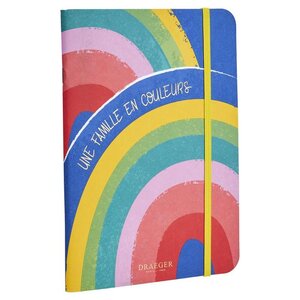 Carnet A5 Famille En Couleurs - Draeger paris
