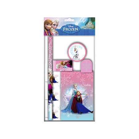 La reine des neiges - set papeterie 6 pièces