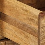 vidaXL Meuble TV avec tiroirs 120 x 30 x 40 cm Bois massif de manguier