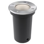 vidaXL 3 Pièces Lampes encastrables au sol d'extérieur Rond