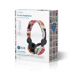Casque filaire | Câble rond de 1,2 m | Oreillette | Owl | Noir