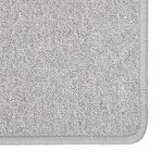 vidaXL Tapis de couloir Gris clair 80x200 cm