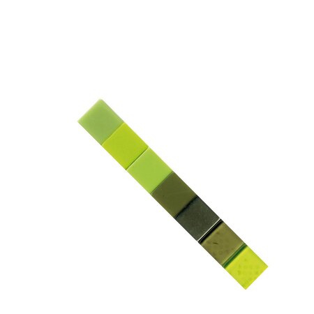 Mosaique Nature Vert 1 x 1 cm