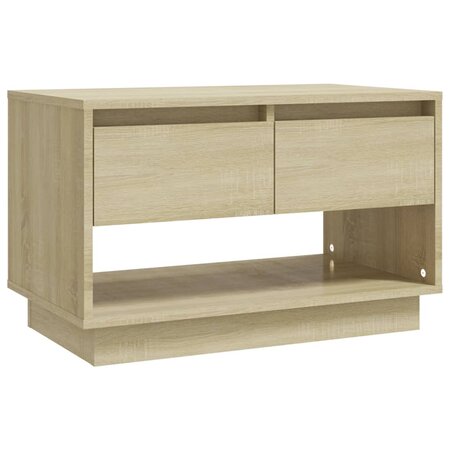 vidaXL Meuble TV Chêne Sonoma 70x41x44 cm Aggloméré