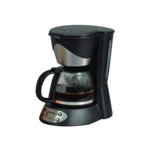 KITCHEN CHEF KSMD230T Cafetiere - 6 tasses - Inox/Noir