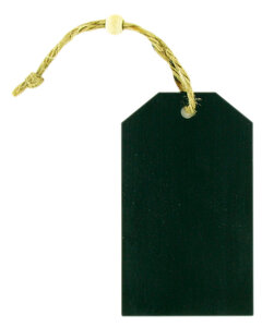 Etiquette Tags ardoise rectangle 8 5 x 5 cm 6 pièces