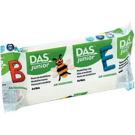 Pack de 10 pains de 100 g de pâte à modeler autodurcissante DAS JUNIOR couleurs assorties