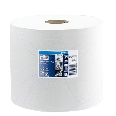 Bobine d'essuyage tork advanced wiper 420 blanc - lot de 2