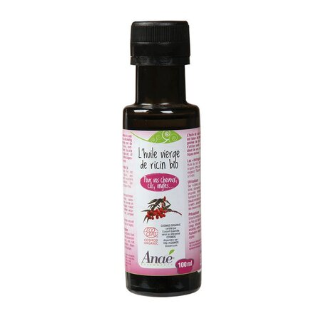 Huile vierge de ricin bio - 100 ml