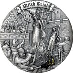 WITCH TRIAL Mistakes of Mankind 2 onces argent monnaie 5 Dollars Niue 2022