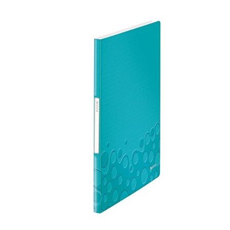 Reliure wow protège-documents pp 20 pochettes 40 vues menthe métallisé leitz