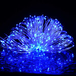 vidaXL Guirlande LED avec 300 LED Bleu 30 m