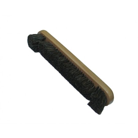 Brosse de billard - crins de cheval - 12" - marron