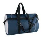 Sac de voyage - mer - moto imperméable - ki0625 - bleu marine et blanc