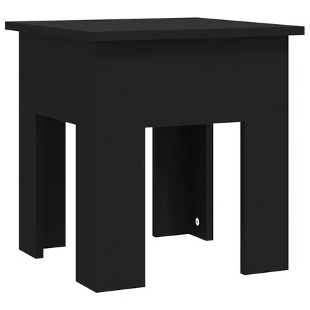 vidaXL Table basse Noir 40x40x42 cm Aggloméré