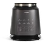 LIVOO DOP212 - Blender chauffant - Départ différé - Bol gradué 2L - Couteau 6 lames - Commandes tactiles et affichage LED
