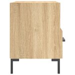 vidaXL Tables de chevet 2 Pièces chêne sonoma 40x35x47 5 cm