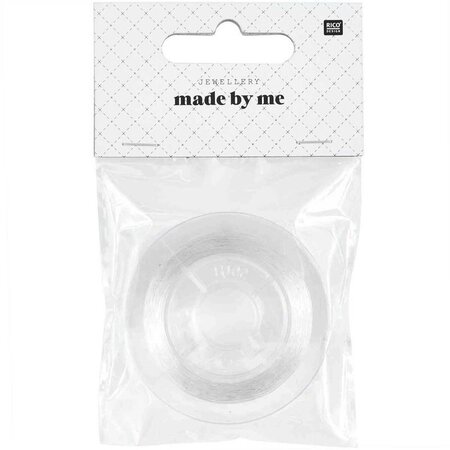 Fil en perlon élastique - transparent - 20 m