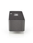 Radio Réveil Digital FM Bluetooth avec charge induction CLAR007BK - Nedis