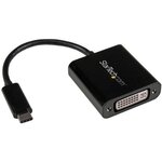 Startech.com adaptateur vidéo usb type-c vers dvi - m/f - noir