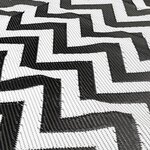 Bo-Camp Tapis d'extérieur Chill mat XL Lounge 2 7x3 5 m Vagues