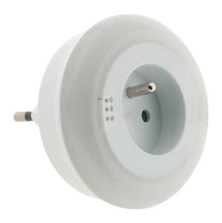 Veilleuse LED multicolore automatique avec capteur de jour - Otio