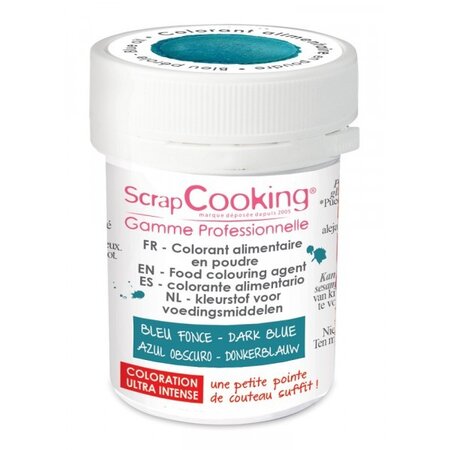 Colorant alimentaire (artificiel) Bleu foncé
