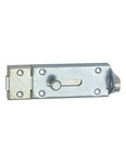 THIRARD - Verrou porte cadenas  longueur 150mm  pêne plat coulissant  gâche en acier cambré  acier zingué