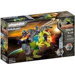Playmobil - 70625 - spinosaure et combattants