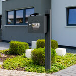 Toit décoratif soléa terre d'ombre satiné ral 7022s