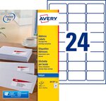 Etiquettes pour timbres - 63,5 x 33,9 mm - Jet d'encre - J8159