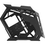 XIGMATEK Boitier sans alimentation Zeus - Ouvert - Format ATX - RGB - Gris