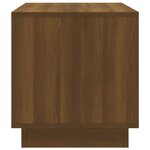 vidaXL Meuble TV Chêne marron 70x41x44 cm Aggloméré