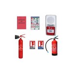 Pack erp sécurité alarme incendie et extincteurs