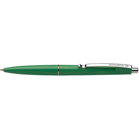 Stylo à bille office vert pte moyenne verte x 10 schneider
