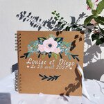 Album Kraft - 40  Feuilles  - 25X25 Cm