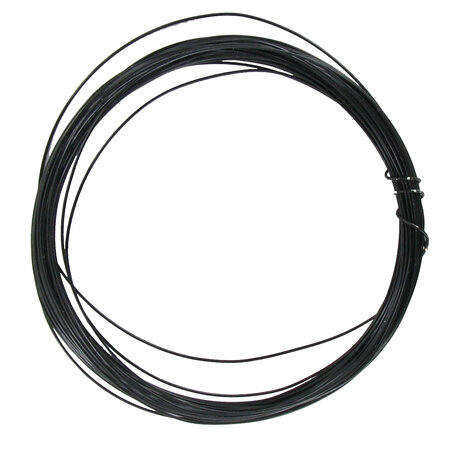 Fil en métal Bijoux à crocheter Ø0 4 mm x 10 m Noir