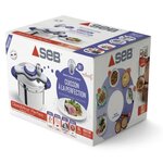 SEB P4620700 Autocuiseur Cocotte-minute CLIPSO MINUT PERFECT - 6L - Tous feux dont induction - Fabrication française - Violet