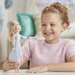 Disney la reine des neiges 2  poupee princesse disney elsa électronique - 27 cm
