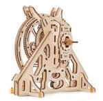 Maquette 3D en bois - Engrenage 24 7 cm