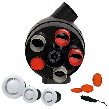 Kit VMC PENTA + 3 bouches classiques