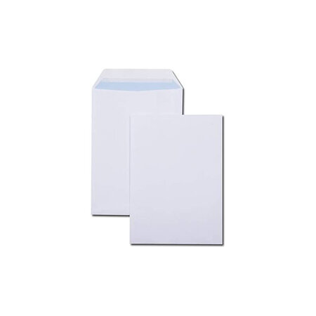Lot de 500 enveloppes blanches 162x229mm - gpv