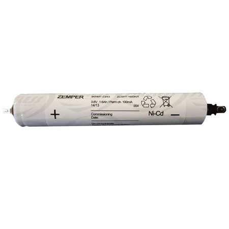 Batterie zemper 3.6 v 1.6 ah cni