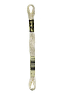 Fil Mouliné DMC Gold Concept 8M Col. 712 Broderie et Point de Croix