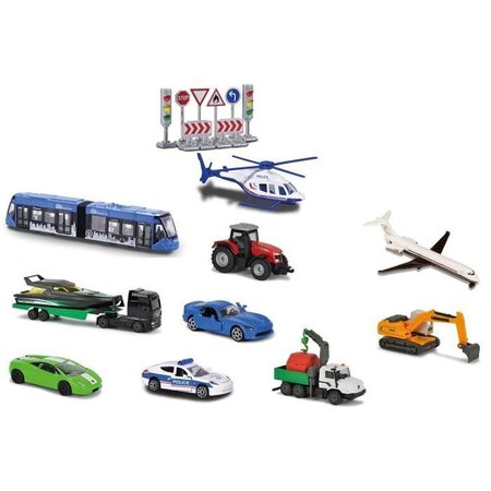 Majorette b200 set 10 pieces decouverte