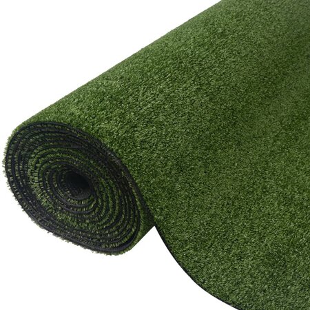 vidaXL Gazon artificiel 1 5x5 m/7-9 mm Vert