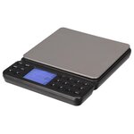 Perel balance de comptage numérique 2 kg gris