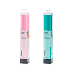2 vinyles permanents Cricut 91 x 33 cm - aqua  rose clair